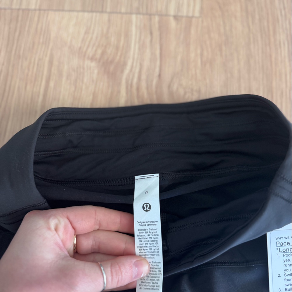Lululemon Athletica Black skirt - Picture 2 of 2